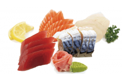 Maki-sushi-sashimi