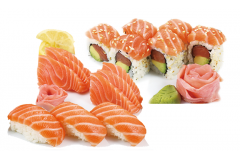 Maki-sushi-sashimi