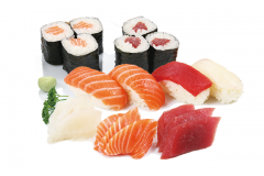 Maki-sushi-sashimi