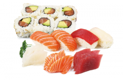Maki-sushi-sashimi